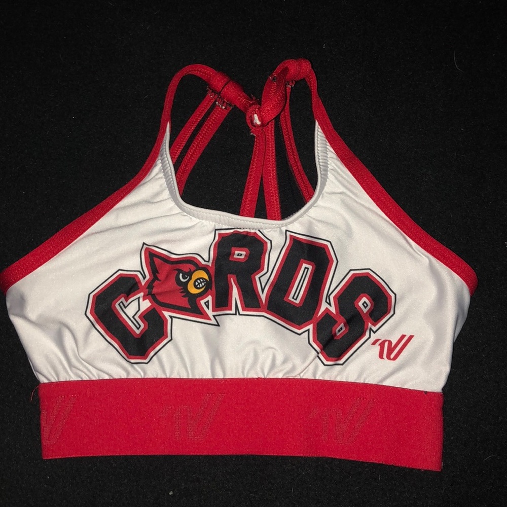 Varsity Louisville cheer Sports Bra